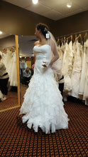 Load image into Gallery viewer, Essence of Australia &#39;Beaded&#39; size 10 new wedding dress front view on bride
