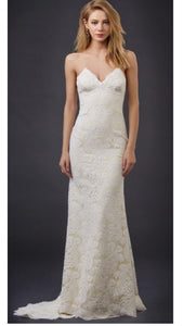 Katie May 'Poipu' size 0 new wedding dress front view on model