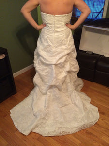 Custom Made Strapless Gown - Custom made - Nearly Newlywed Bridal Boutique - 3