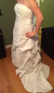 Custom Made Strapless Gown - Custom made - Nearly Newlywed Bridal Boutique - 5