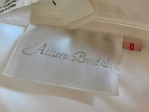 Allure Bridals 'Vintage Sleeveless Scoop Neck A-Line'