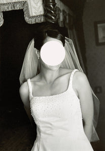 Allure Bridals 'Vintage Sleeveless Scoop Neck A-Line'