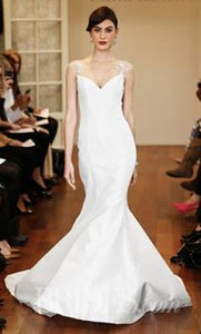Isabelle Armstrong 'Helena' size 10 new wedding dress front view on model