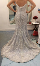 Load image into Gallery viewer, Jasmine Couture  &#39;T162061 Sweetheart Strapless Netting Wedding Dress with Beading&#39;
