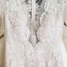 Load image into Gallery viewer, Lela Rose &#39;The Canyon&#39; size 2 used wedding dress front view close up
