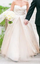 Load image into Gallery viewer, Monique Lhuillier &#39;Anya&#39; size 6 used wedding dress front view on bride

