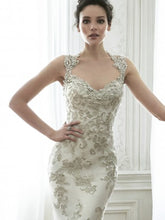 Load image into Gallery viewer, Maggie Sottero &#39;Jade&#39; size 8 new wedding dress front view on model
