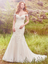 Load image into Gallery viewer, Maggie Sottero &#39;AFTON 7MW349&#39; size 8 new wedding dress front view on model
