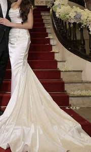 Sophia Tolli 'Magnolia' size 6 new wedding dress front view on model