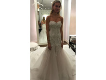 Load image into Gallery viewer, Monique Lhuillier &#39;Perla&#39; size 0 used wedding dress front view on bride

