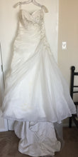 Load image into Gallery viewer, Sophia Tolli &#39;Crystal&#39; size 10 used wedding dress front view on hanger
