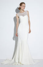 Load image into Gallery viewer, Nicole Miller &#39;Lily&#39; size 6 new wedding dress front view on model

