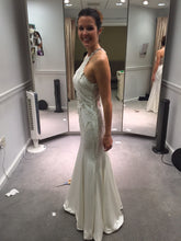 Load image into Gallery viewer, Mark Zunino &#39;High Neck Sheath Gown&#39; - mark zunino - Nearly Newlywed Bridal Boutique - 7

