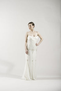 Pronovias 'Agnes' Chiffon Gown - Pronovias - Nearly Newlywed Bridal Boutique - 3