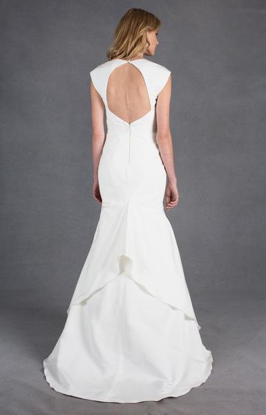 Nicole Miller 'Jane' size 10 new wedding dress back view on model