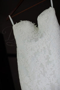 Lis Simon 'Harlow' size 10 used wedding dress front view close up