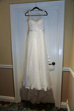Load image into Gallery viewer, Christos &#39;Ophelia&#39; size 4 used wedding dress front view on hanger
