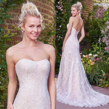 Load image into Gallery viewer, Maggie Sottero &#39;Mariah&#39; size 8 new wedding dress front/back views on model
