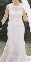 Load image into Gallery viewer, Anne Barge &#39;Victoire&#39; size 6 new wedding dress front view on bride

