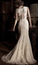 Load image into Gallery viewer, Anne Barge &#39;Victoire&#39; size 6 new wedding dress back view on model
