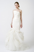 Load image into Gallery viewer, Vera Wang &#39;Fiona&#39; Mermaid Asymmetrical Wedding Gown - Vera Wang - Nearly Newlywed Bridal Boutique - 1
