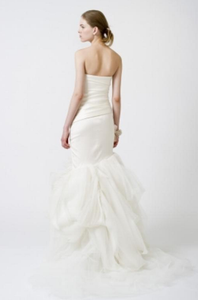 Vera Wang 'Fiona' Mermaid Asymmetrical Wedding Gown - Vera Wang - Nearly Newlywed Bridal Boutique - 2