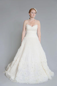 Rivini 'Kyra' Ruched Tulle Dress - Rivini - Nearly Newlywed Bridal Boutique - 2