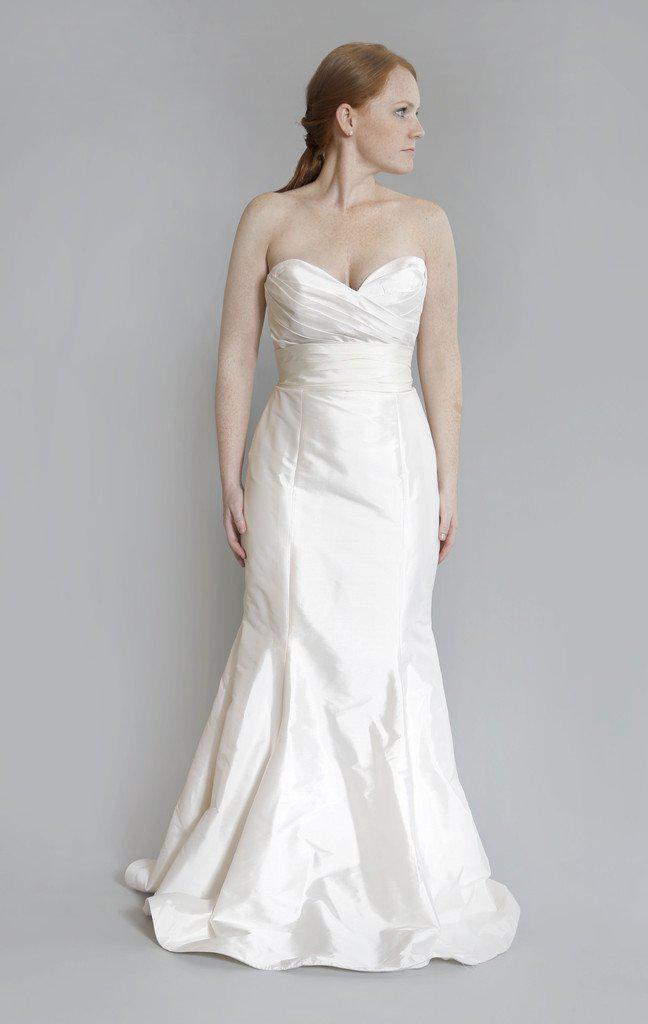 Tara Keely 'TK2060' Silk Strapless Dress - Tara Keely - Nearly Newlywed Bridal Boutique - 1