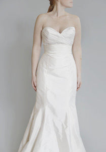 Tara Keely 'TK2060' Silk Strapless Dress - Tara Keely - Nearly Newlywed Bridal Boutique - 4