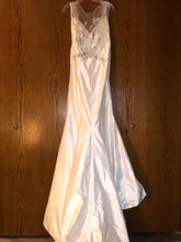 Load image into Gallery viewer, Isabelle Armstrong &#39;Helena&#39; size 10 new wedding dress back view on hanger
