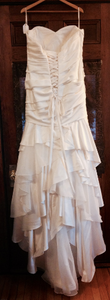 Essence of Australia 'D1732' size 16 new wedding dress back view on hanger