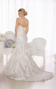 Essence of Australia 'D1732' size 16 new wedding dress back view on model