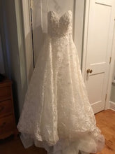 Load image into Gallery viewer, Anne Barge &#39;Amberley&#39; size 4 used wedding dress front view on hanger
