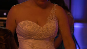 Demetrios 'Unknown' wedding dress size-08 PREOWNED