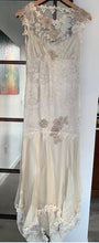 Load image into Gallery viewer, Claire Pettibone &#39;Viola&#39; size 2 used wedding dress front view on hanger
