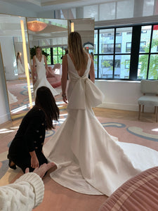 Carolina Herrera 'Lyla' wedding dress size-04 PREOWNED