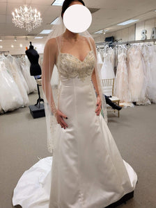 Casablanca '2275 Bluebell' wedding dress size-06 SAMPLE