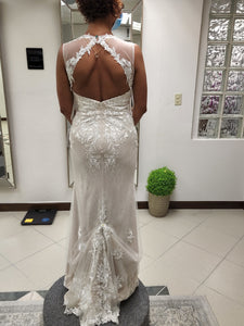 Davids Bridal 'A10451' wedding dress size-08 NEW