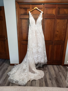 Lillian West '66163' wedding dress size-14 NEW