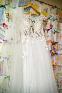 Galina Signature 'SWG862' wedding dress size-06 PREOWNED