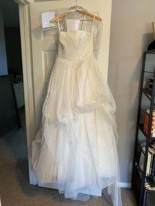 Vera Wang '99259' wedding dress size-04 PREOWNED
