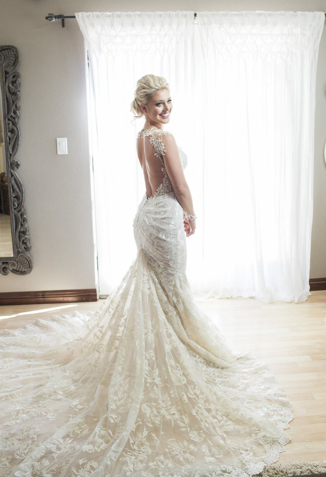 Galia lahav 'Gwen' wedding dress size-04 PREOWNED