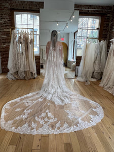 Lee Petra Grebenau 'Sunset' wedding dress size-04 NEW