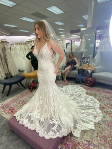 Mori Lee 'Blaire ' wedding dress size-04 NEW
