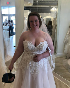 Maggie Sottero 'Vanessa' wedding dress size-12 NEW