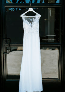 Pronovias 'LADD' wedding dress size-08 PREOWNED