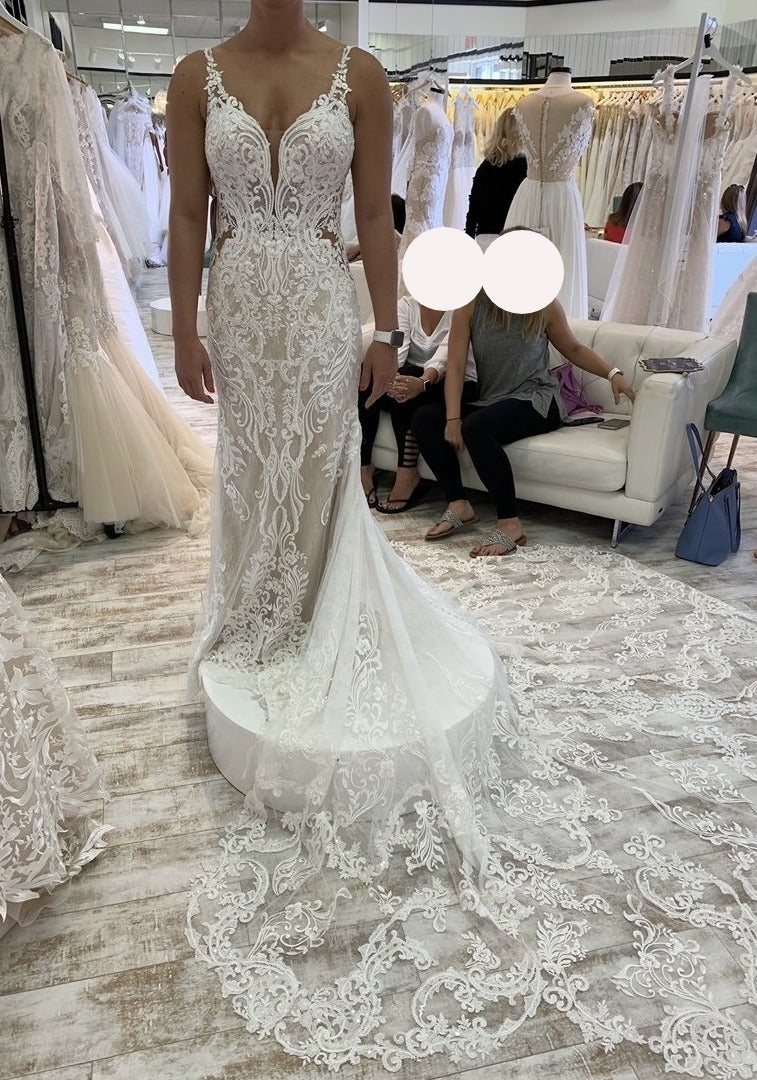Martina Liana '1111' wedding dress size-10 NEW