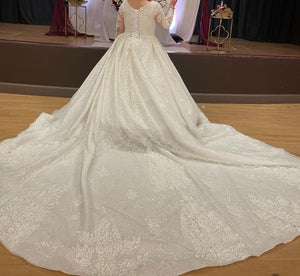 Alma Novia 'NS3926' wedding dress size-14 PREOWNED