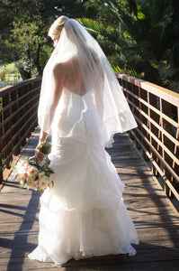 Vwidon by carla & kenneth 'VW1367 GA' wedding dress size-06 PREOWNED