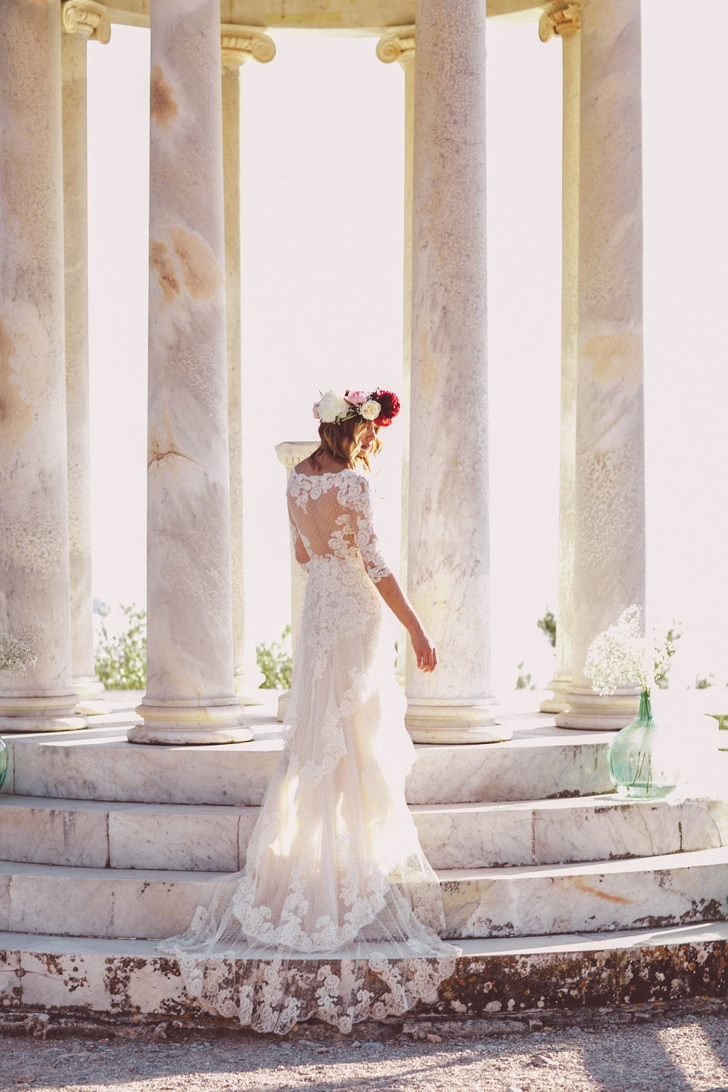 Pronovias 'Yaela' wedding dress size-08 PREOWNED
